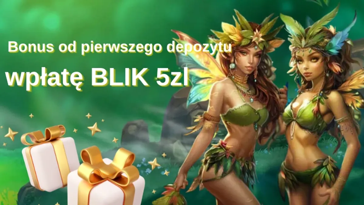 Bonus od pierwszego depozytu wpłatę BLIK 5zl